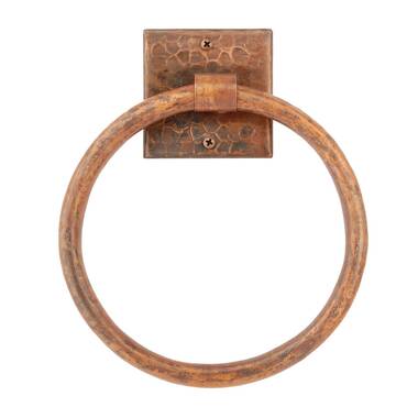 Hand Forged Wrought Iron Towel Ring