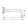 AXOR Uno Wall Mounted Faucet with Base Plate