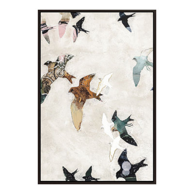 " Abstract Birds 1 " Painting Print