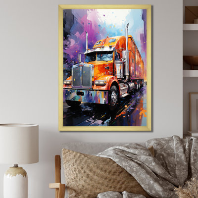«Semi Truck Urban Warrior II», reproduction sur toile