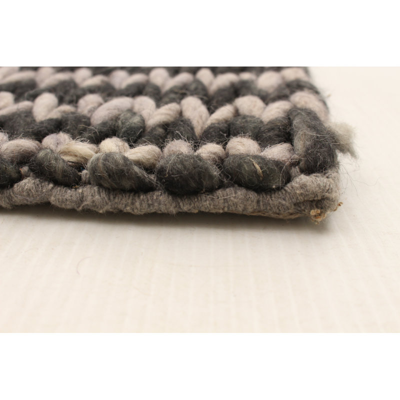 Tapis oriental rectangulaire en laine tressé à la main 4 pi 10 po x 8 pi Baltierra