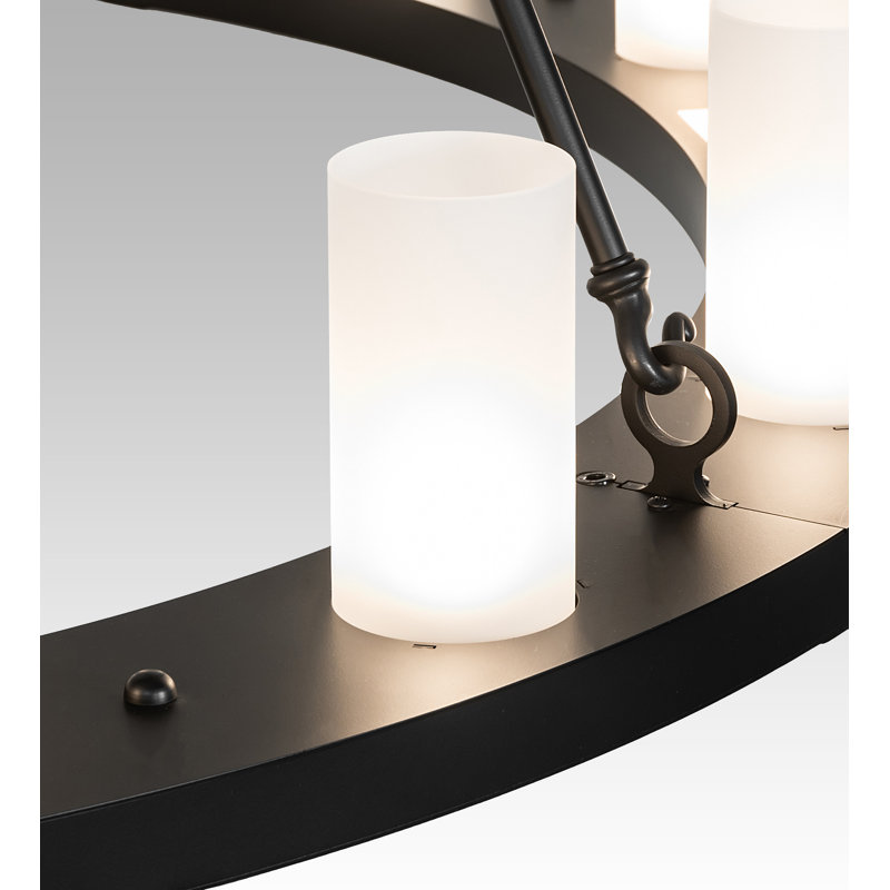 Lustre 54 lumières à 2 niveaux 54 po de large Loxley