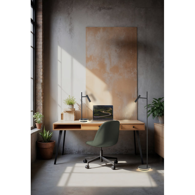 Botalla Metal Desk Lamp, Black