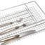 Rangement de tiroir h 2,5 po x l 16,2 po x p 12,2 po deluxe de couverts 5 compartiments Flores