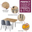 Mose 4 - Person Dining Set-94016812