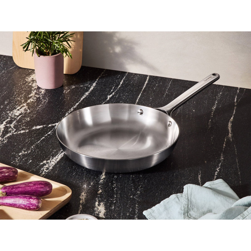 Caraway Stainless Steel Fry Pan, 10.5"