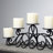 6.6'' H Metal Fireplace Candelabra