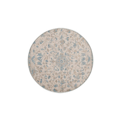 Machine Washable Beige Area Rug