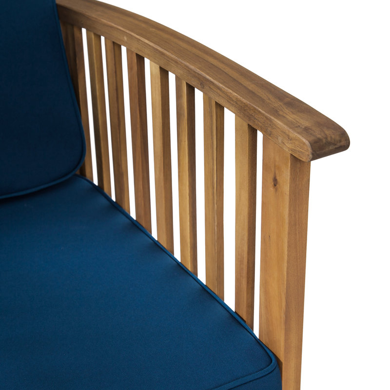 Chaises d'extérieur en bois (de 2) - Rehaussez votre style avec 2, Brun, Marron clair