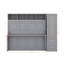 Grand lit escamotable mural avec tiroirs et garde-robe-1533358035