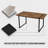 1 Piece Rectangular Dining Table Without Chair-1755381740