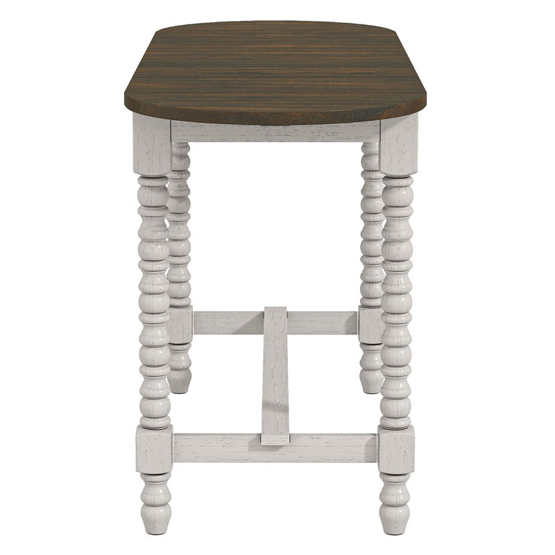 Extendable Oval Solid Wood Base Dining Table