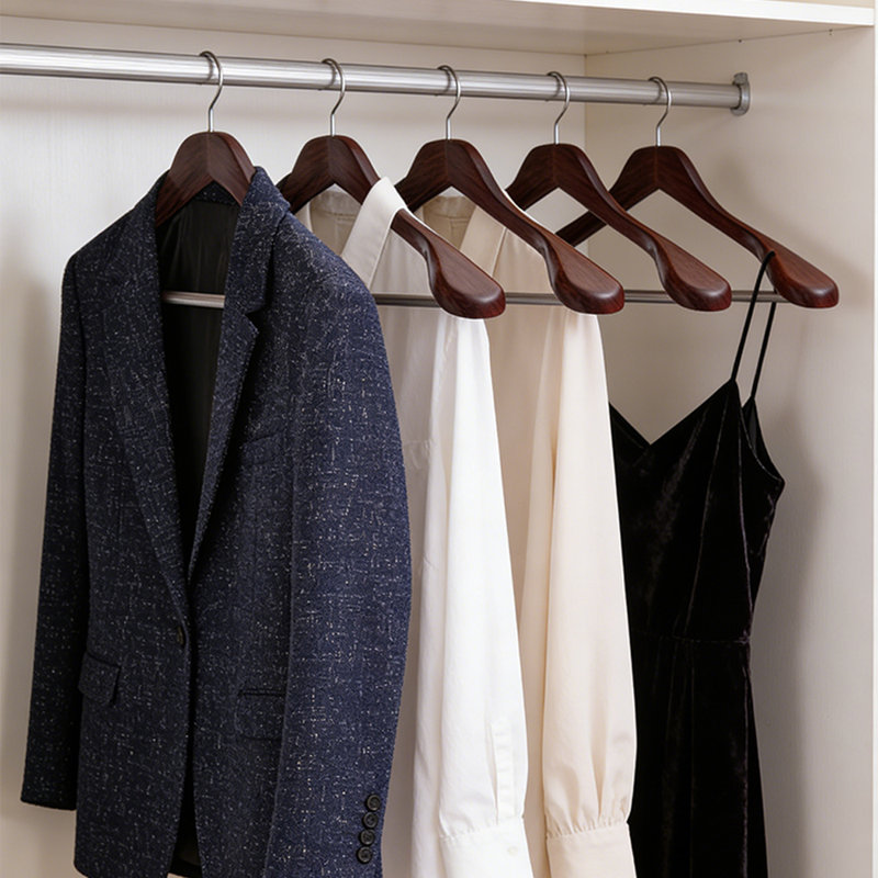 Paquet de 24 cintres robustes, idéal pour les robes, les pantalons, les costumes, les vestes et autres vêtements lourds, solution de rangement pour garde-robe peu encombrante