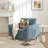Geo 42" Wide Upholstered Armchair-1653320962