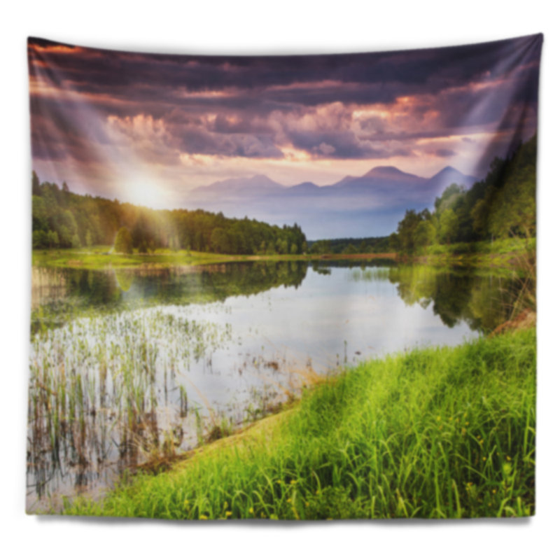 Landscape Polyester, 32" H x 39" W