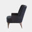 Chaise Duncan - velours noir-443969295