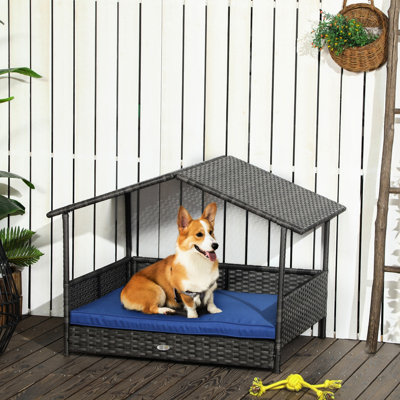 Niche pour chien Blue Canopy