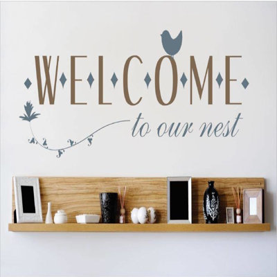 Text & Numbers Wall Decal