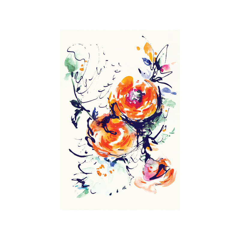 Fire by Lesia Binkin - Wrapped Canvas Painting, 66.04 cm H x 45.72 cm W x 1.91 cm D