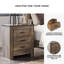 Table de chevet 2 tiroirs Kabriel
