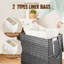Trieur de linge en rotin-121090359