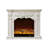 American-style electronic simulation flame fireplace-923797417-923797418