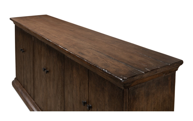 Provincial 87'' W Solid Wood Sideboard