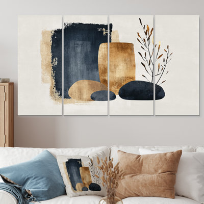 Minimal and Botanical Nature Forms II - Abstract Minimalisme, impression d'art mural