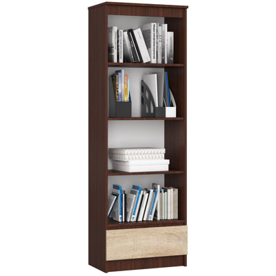Alexsandra 180 cm H x 60 cm W Standard Bookcase