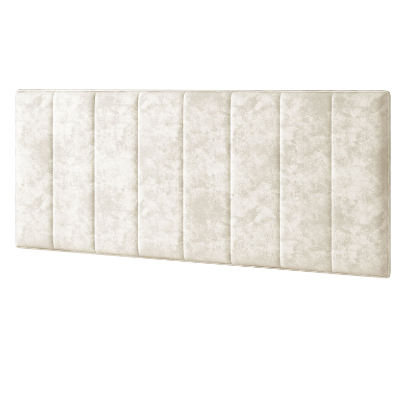 Hedley Upholstered Headboard, Double (4'6), Cream