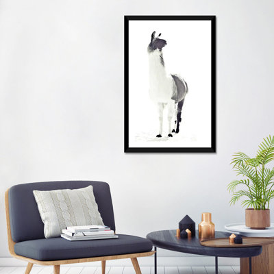 " Fluffy Llama " by Monika Strigel