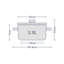 Stellar 1000, 16cm Stainless Steel Casserole with Lid, 1.3L