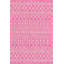 Tapis d'intérieur / extérieur rose / gris de style sud-ouest Avah-1337300305