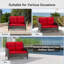 Sumuka 4-Person Outdoor Conversation Set with Cushions-763098786