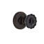 Classic Rosette with Crystal Black Door Knob-89059376