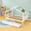 Lit double en bois Lorentzen-1048950499