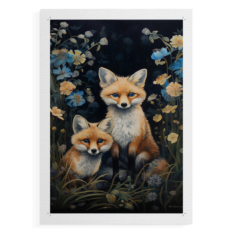 ANIMALS Series CDLxxxxi - Impression sur toile seulement - NON-CADRE, H 60 po x l 40 po