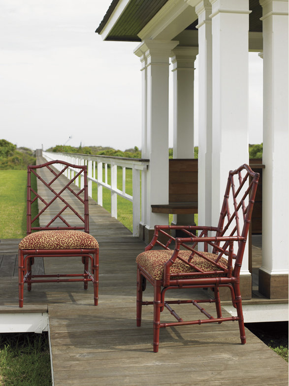 Island Estate Ceylon Side Chair, Sangria