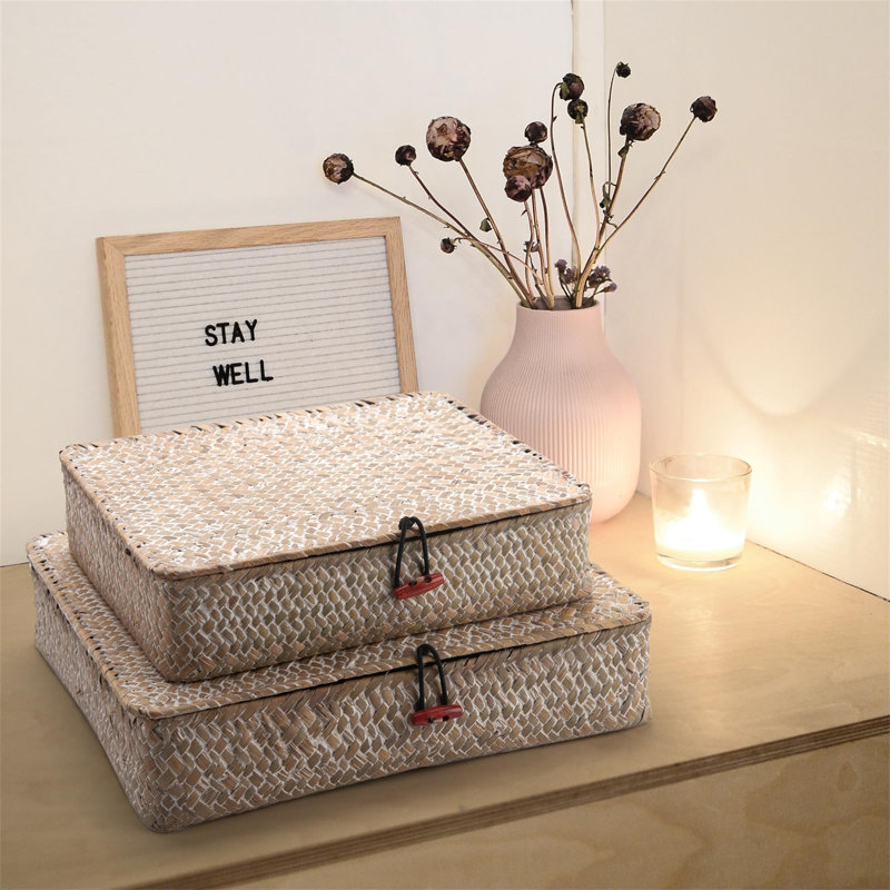 Bloomsbury Market Wicker Decorative Bin