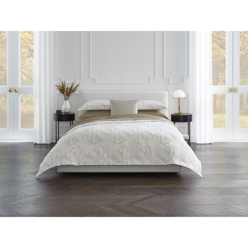 Caravino Sateen Duvet Cover, King Duvet Cover