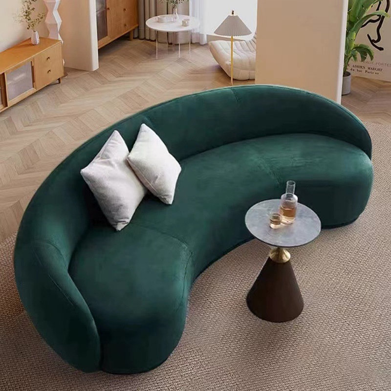 Canapé moderne de style crème minimaliste, Vert