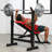 Multi-Function Adjustable Weight Bench Set With Leg Developer & Preacher Curl - 600 LBS Capacity Foldable Training Station