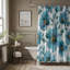 Doux art floral - Rideau de douche haut de gamme-940426098