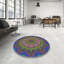 Tapis 100% à motif lavable à la machine 1257-67763351