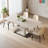 French Simple Cream Style Dining Table