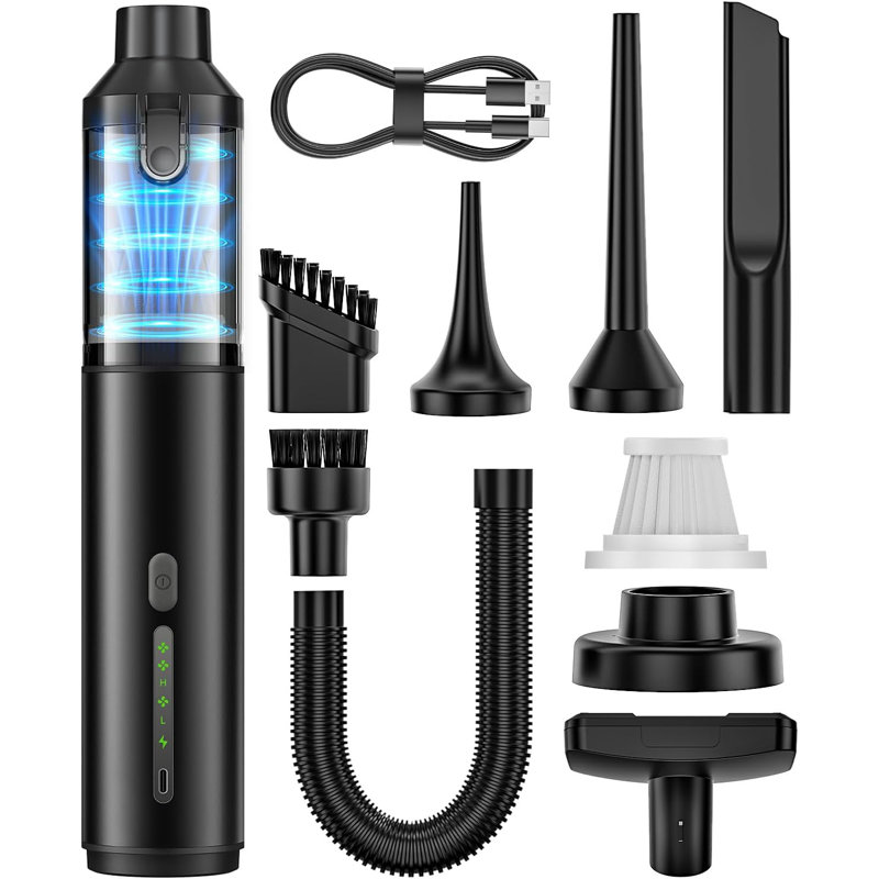 Portable Cordless 4-in-1 Handheld Vacuum Cleaner with HEPA Filtration