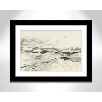 Green Sketches Print by PI Studio