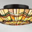 Rio Glass Semi Flush Mount