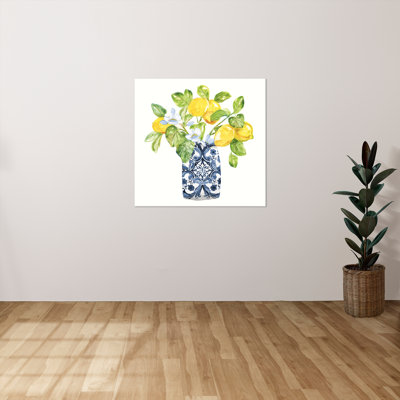 "Lemon Life I" by Nan Print on Canvas