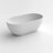 69" x 30"  Freestanding  Tub Solid Surface Soaking Bathtub-101589078
